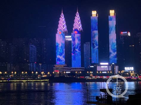 重庆黄金双子塔，也是欣赏重庆夜景的绝佳地方|重庆|双子塔|喜来登_新浪新闻