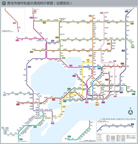 青岛地铁图最新版2020,终极版,青岛地铁_大山谷图库