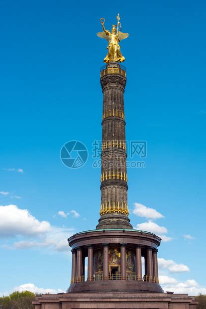 德国柏林著名的胜利女神像高清图片下载-正版图片507552304-摄图网
