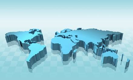 世界地图3d图片