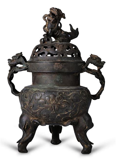 清代洒金铜炉,文物考古,文化艺术,摄影素材,汇图网www.huitu.com