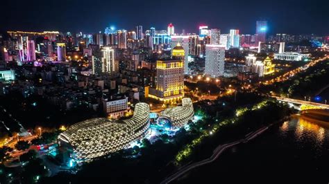 Night scene of Liuzhou in south China