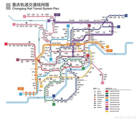 重庆轻轨线路图高清图- 重庆本地宝