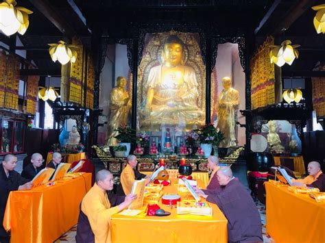 台湾中华佛教护僧协会代表团参观玉佛禅寺-佛教导航