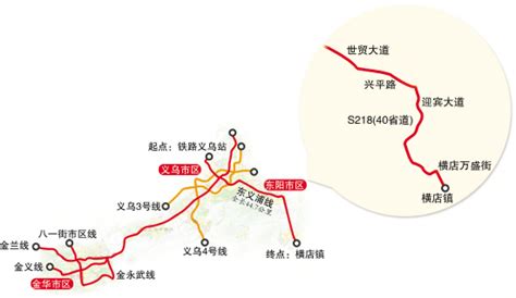 义乌中心城区轻轨站点的详细分布情况来了-义乌房子网新房