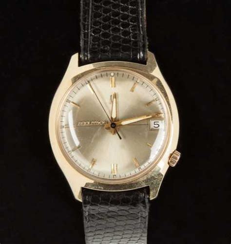 Vintage Bulova Accutron 14K Gold Watch, M6