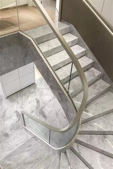 大理石完美呈现楼梯艺术性|瑞达动态|武汉市金诚瑞达石材有限公司