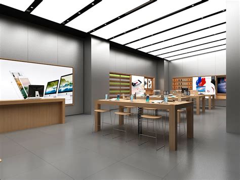 苹果店来一波|空间|展示设计 |阿祯 - 原创作品 - 站酷 (ZCOOL)