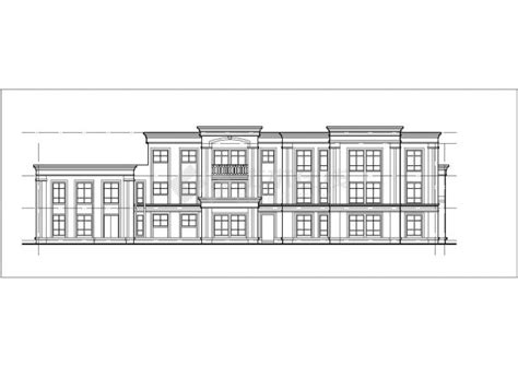 安顺市某艺术幼儿园2240平米3层框架结构教学楼建筑设计CAD图纸_教育建筑_土木在线