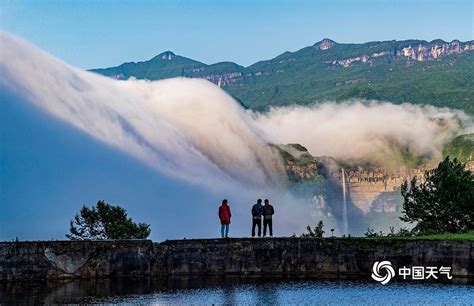 重庆南川：云瀑景观迎客来-人民图片网