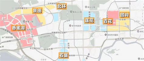 深圳市地图打印,放大,南山区(第8页)_大山谷图库