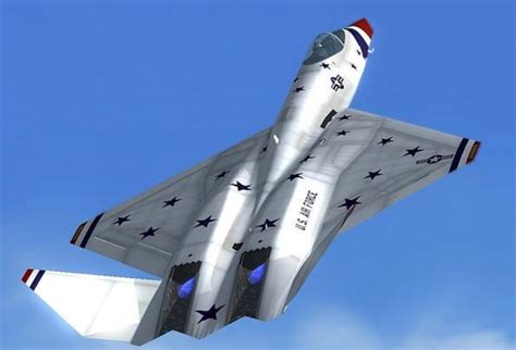 美国YF-23战斗机_原型机