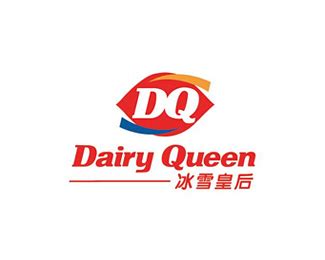 冰雪皇后(DQ)标志Logo设计含义，品牌策划vi设计介绍