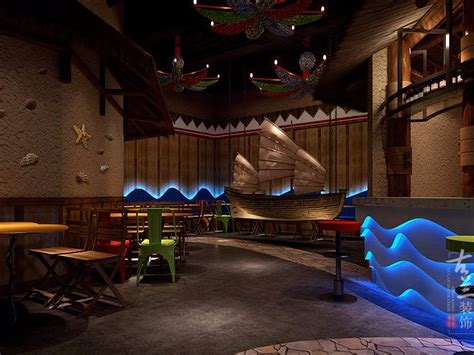 大理餐饮空间设计公司_West Bay海鲜餐厅设计_大理餐饮空间设计-站酷ZCOOL