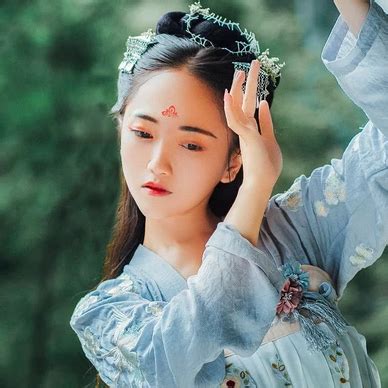 女生头像古风真人小孩儿