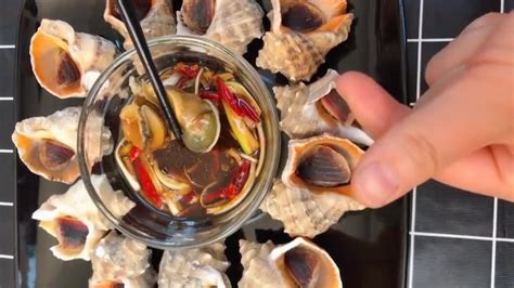 海螺配什么酱料,最简单的海螺蘸料,海螺的酱汁怎么做_大山谷图库