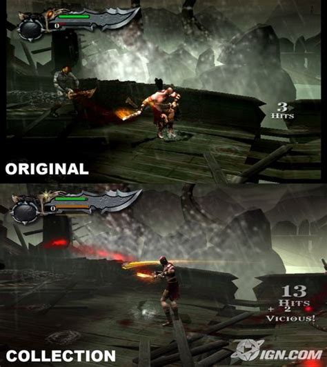 《战神 收藏版》PS2版与PS3高清版图对比 _ 游民星空 GamerSky.com