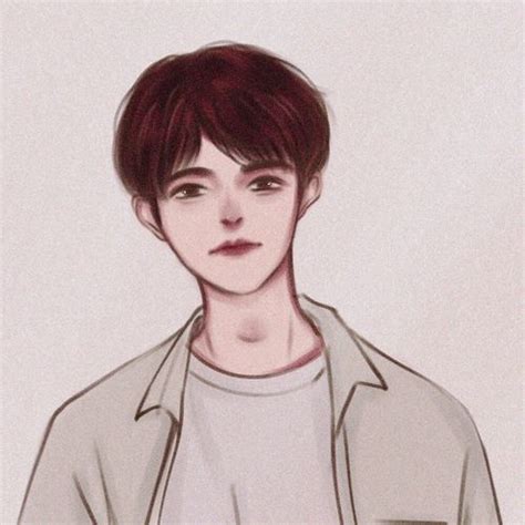 非主流手绘头像 男生