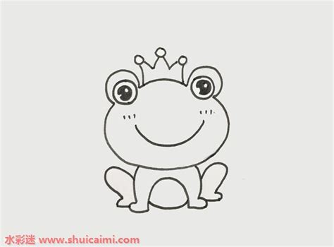 青蛙王子怎么画?青蛙王子简笔画教程-露西学画画