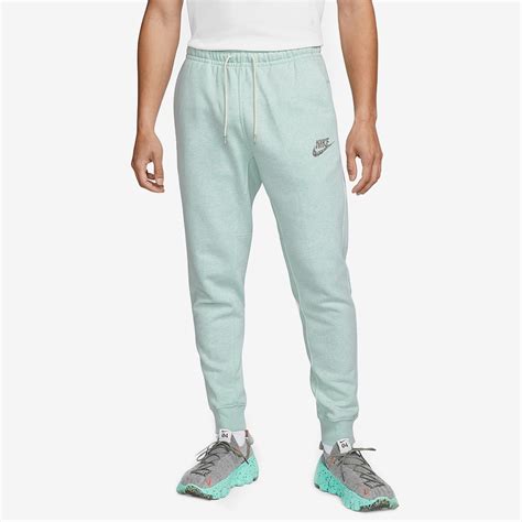 Pantalon de Survêtement Nike Sportswear Revival Fleece - Menthe Mousse/Blanc - Vêtements Homme ...