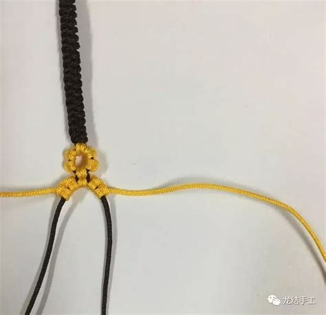 雀头结编法图解图片