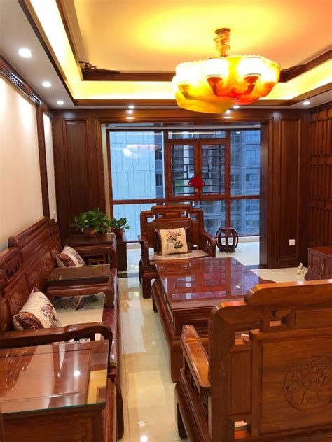 湖南衡阳 黄总 全套家具实拍展示图 - 东阳市东初红木家具有限公司
