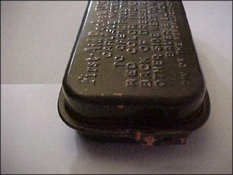 Ww Ll Sealed Field Dressing W/Sulfa In A Tin For Sale at GunAuction.com ...