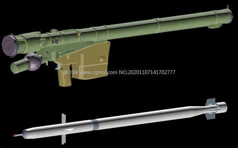 rpg-7型火箭炮 RPG 单兵火箭筒_枪械武器模型下载-摩尔网CGMOL