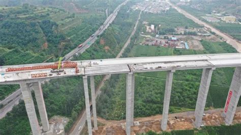 G209吕梁改线工程东川河大桥梁板架设全部完成|东川河|吕梁|桥梁_新浪新闻