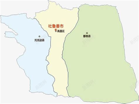 吐鲁番地图png图片免费下载-素材7iyUUaUqj-新图网