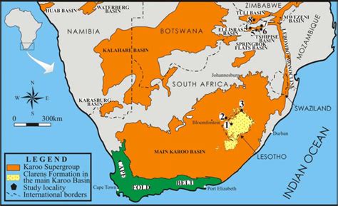 Map of South Africa: offline map and detailed map of South Africa