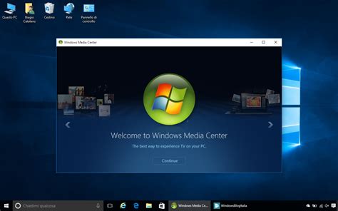 Как установить Windows Media Center в Windows 10 - gadgetshelp,com