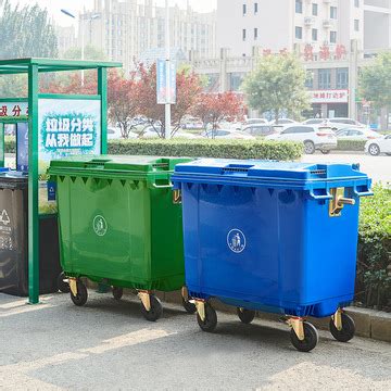 城市街道乡镇大型环卫垃圾桶垃圾车 1100升户外垃圾桶 环卫专用垃圾桶|价格|厂家|多少钱-全球塑胶网