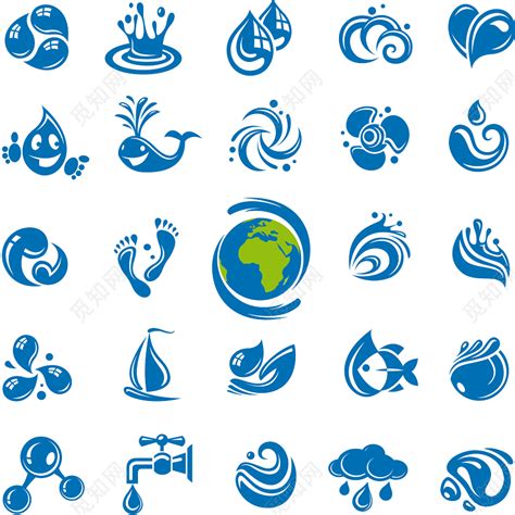 水纹logo设计矢量图片(图片ID:1145265)_-logo设计-标志图标-矢量素材_ 素材宝 scbao.com
