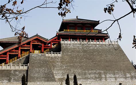 阿房宫复原图图片