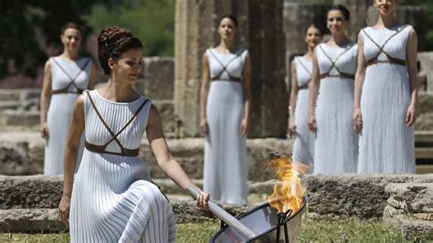 2020年东京奥运会圣火在希腊古奥林匹亚遗址点燃 - 2020年3月12日, 俄罗斯卫星通讯社