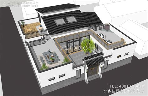 新中式大宅设计，自建房别墅设计，_狮子座设计-站酷ZCOOL