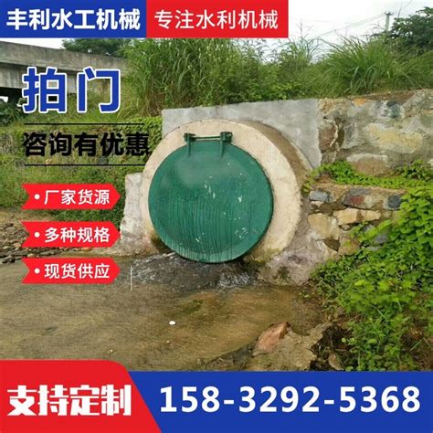 侧翻式铸铁拍门价格 DN600钢拍门生产 圆形铸铁拍门200mm 可来实地考察订购品牌：丰利-盖德化工网