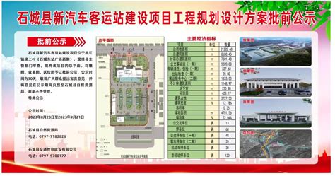 石城县新汽车客运站建设项目工程规划设计方案批前公示 | 石城县人民政府