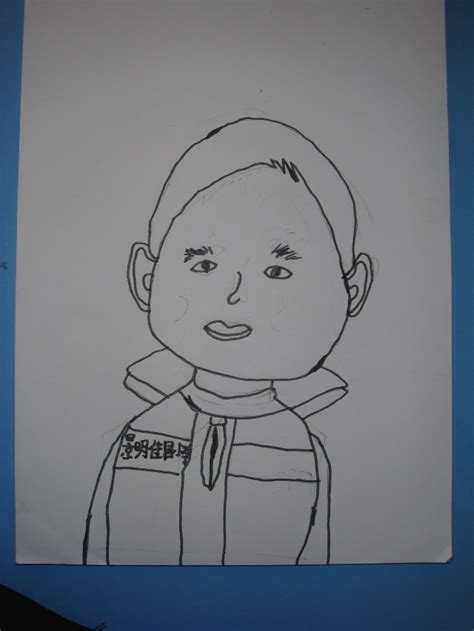 儿童自画像怎么画,我的自画像图片简笔画,自画像教程_大山谷图库
