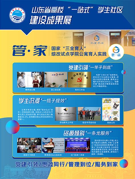 中国海洋大学入选高校“一站式”学生社区风采展示活动优秀案例