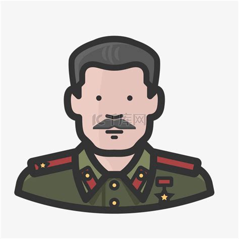 非主流军人头像