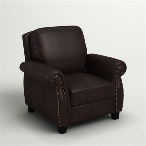 Three Posts™ Kettering 38.75" Wide Faux Leather Manual Club Recliner & Reviews | Wayfair
