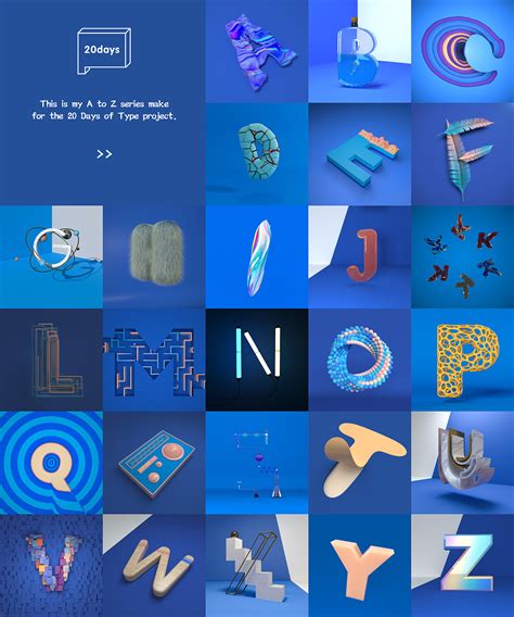 26个字母设计|平面|字体/字形|zoedy - 原创作品 - 站酷 (ZCOOL)