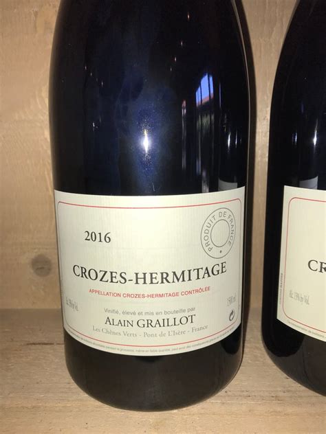 2016 Crozes Hermitage red Alain Graillot x 2 magnum 1,5L - Catawiki