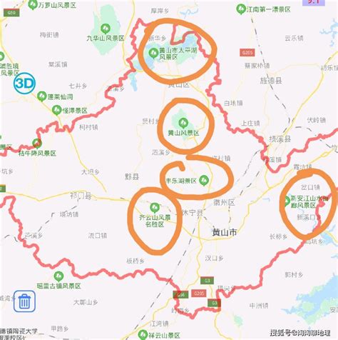 安徽省黄山市3区4县，建成区面积排名，最大是屯溪区，最小是黟县_城区