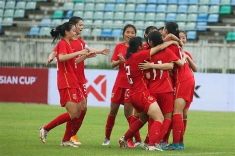 【U20女足亚预赛】赵欣悦双响 中国5比0缅甸三连胜