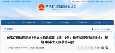9月27日陕西新增本土病例7+3！咸阳新增1个高风险区、9个中风险_手机新浪网