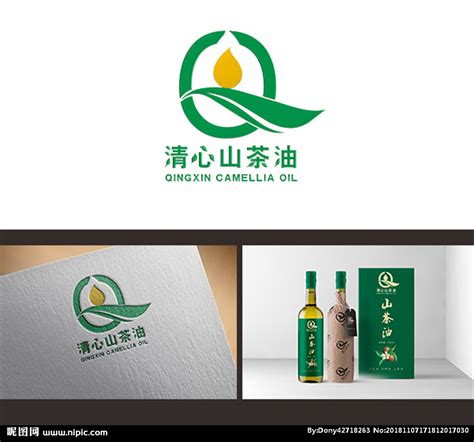 信阳山茶油标志方案_老周品牌LOGO设计-站酷ZCOOL