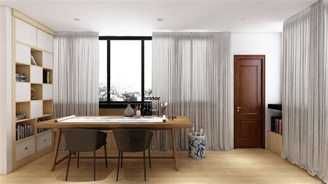 北欧风设计工作室装修案例：如居家般轻松自在办公空间-上海装潢网